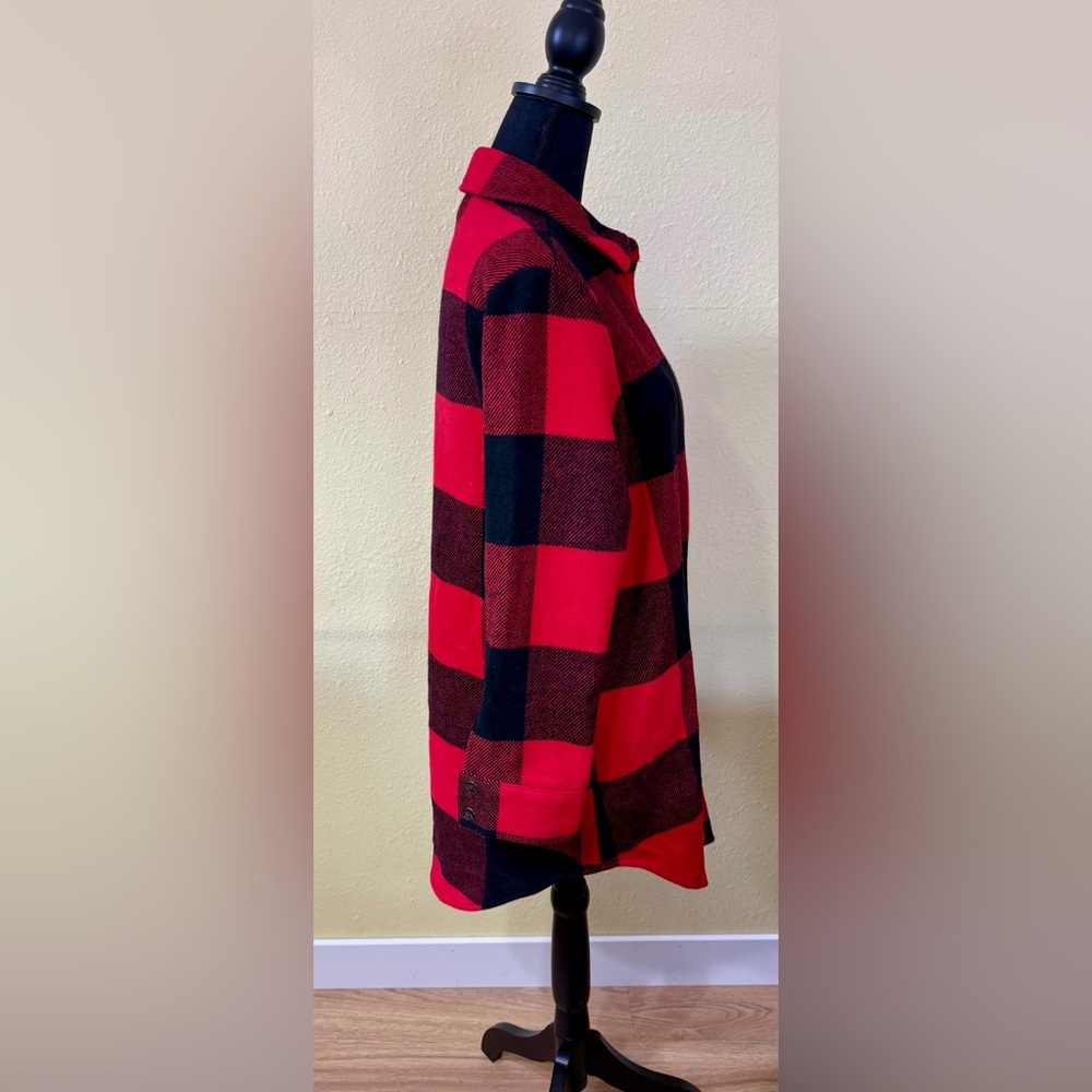 Karen Hart Flannel Button Up Duster/Jacket View 4